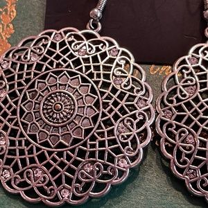 Paparazzi mandala earrings